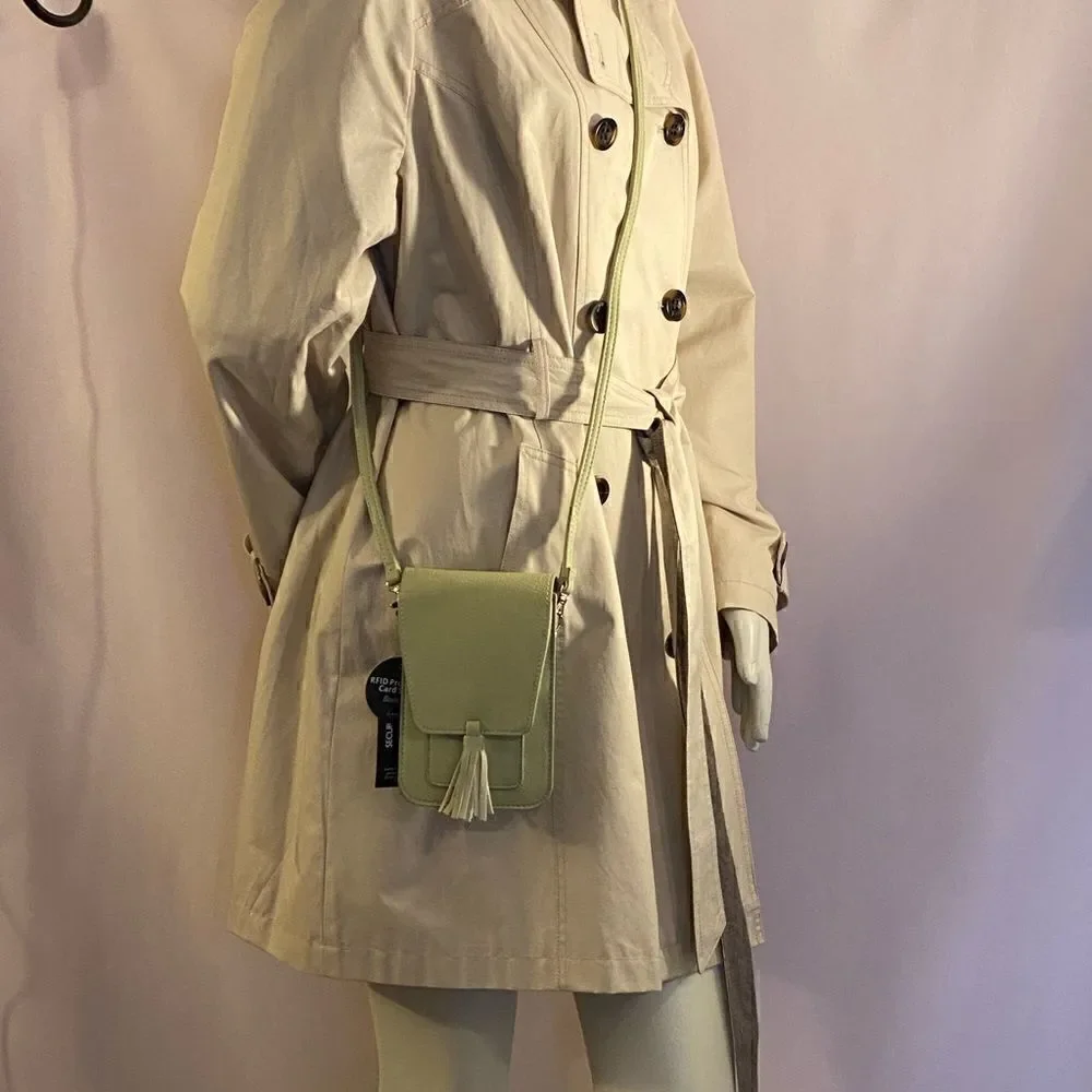 NWT K. Carroll RFID 2 Way Bag